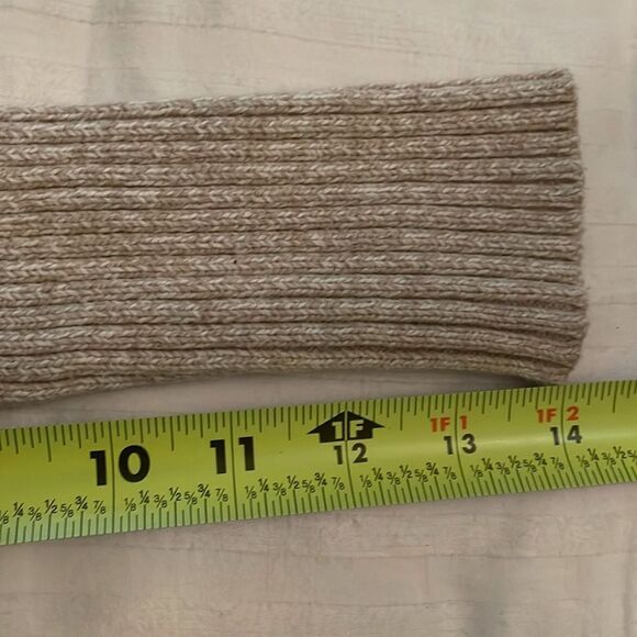 Express Beige Oversized Open Cardigan Knit Sweater Womens Size Extra Small - Picture 6 of 10